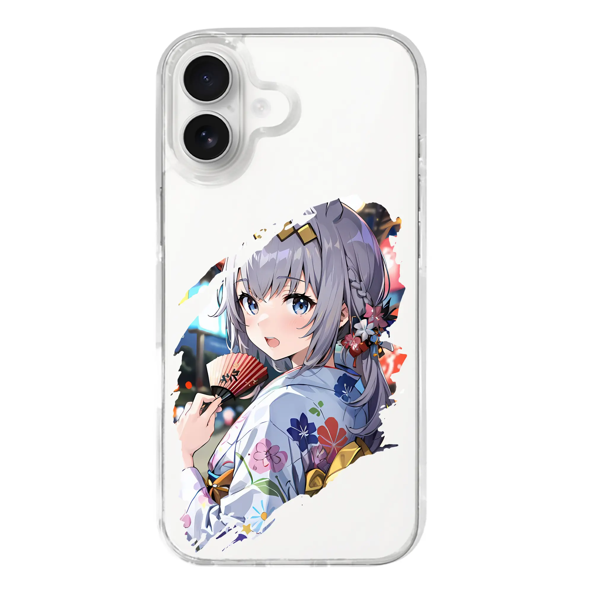 ウマ娘 プリティーダービー グッズ オグリキャップ - iPhone 17シリーズ 透明スマホケース – 薄型・耐衝撃・精密フィット保護カバー